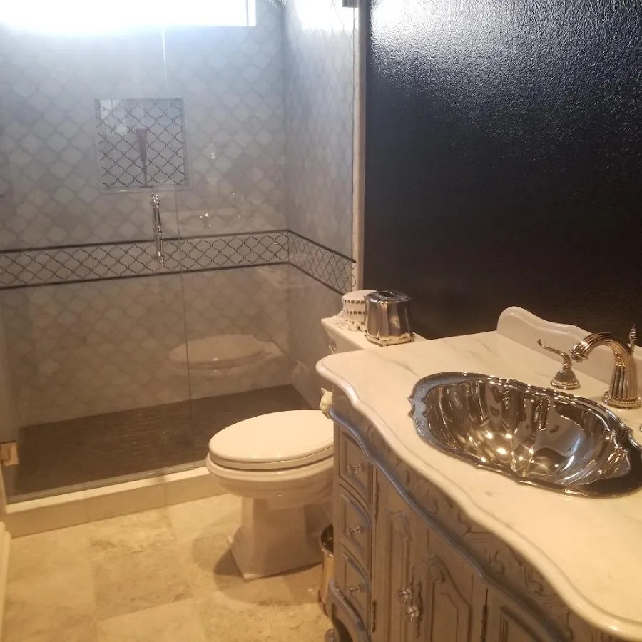 Professional plumbing work and bathroom remodeling in Bangor Base